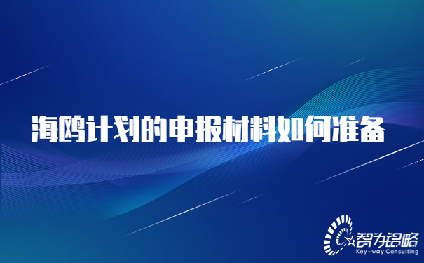 海鷗計(jì)劃的申報(bào)材料如何準(zhǔn)備.jpg